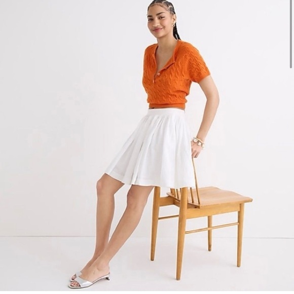 J. Crew Line. Flounce Skirt Size 8 - Picture 4 of 7